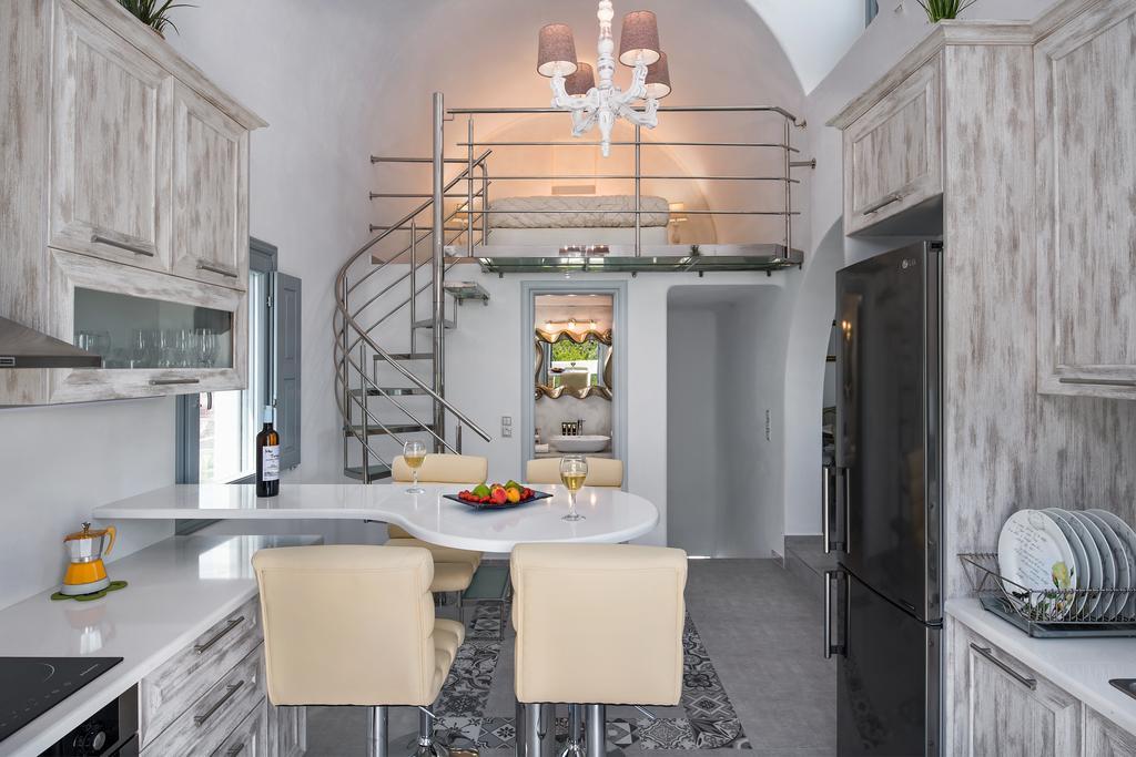 Felicity Luxury Villas Kamari  Bagian luar foto